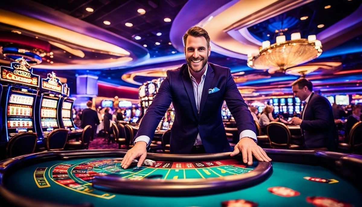 Filipino player spinning online slot games on a smartphone with colourful reel graphics